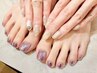 嬉しい★春ネイルハンド＆フット同時施術　￥14400→￥13500