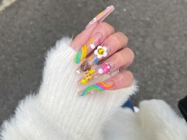 ★レインボーネイル★
