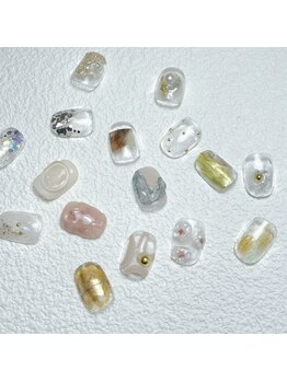 パシャ(Pacha)の写真/手描きならではの絶妙ニュアンス♪再現性も高く、SNSで見つけた画像の持ち込みデザインやアレンジも対応◎