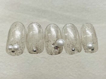 サローネ レジーナ(salone Regina)/冬ネイル/クリスマス/ホワイト