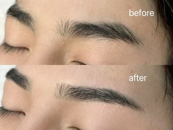 アイラッシュアンドネイルスタジオ ゼン カラスマ(eyelash&nail studio Zen Karasuma)/アイブロウWax