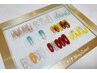 【hand☆今月のサンプルから選べる☆】シンプルアート(ケア・オフ込♪)¥6300
