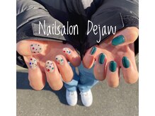 デジャヴ(Dejavu)/2倍楽しめるちぐはぐネイル