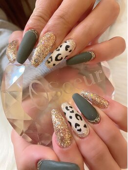 レオパード柄ネイル♪