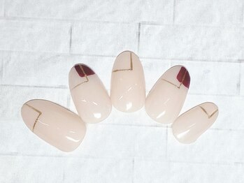 アルセア 上野御徒町店(Alcea)/変形フレンチ ニュアンス