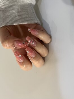 ムーイ 外苑前(mooi.)/aurora glitter gradation