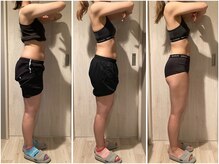 インプルーブ 浜北店(Improve)の雰囲気（月額制で通われているお客様。4ヶ月で-7.8kgのダイエット！）