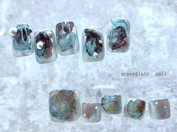アプリシーエイトネイル(appreciate nail)/【定額】サンプルデザイン♪
