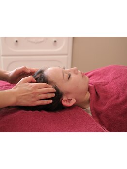 ヘッドスパで癒されたい