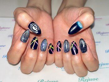 ネイビーのイベントネイル★