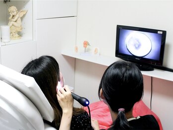 スリープムーン(Sleep MOON)の写真/耳内を画面で確認しながら進める可視化ケア