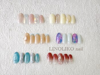 リノリコネイル 元住吉(Lino Liko nail)/シーズン☆水滴しずくアート