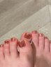 Foot/ワンカラーネイル