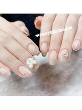 フォルトゥーナ 神田(Fortuna)/マグネットフレンチ/神田ネイル