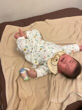 子育てママの整体サロン/施術中のお子様の様子
