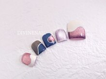 ディバイン ネイルズ(DIVINE NAILS)/フットジェルアートやり放題