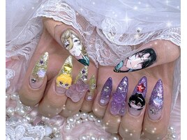 痛ネイル 3D 手書き 持ち込み