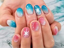エヌネイル(N nail)/推しのあの子の瞳ネイル♪