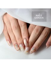 ネイルズガーデン(NAILS GARDEN)/貝殻ネイル