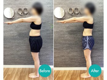 クールボディメイクジム 心斎橋(QOOL body make gym)/産後ダイエット-6kg/ピラティス