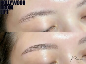 まつげエクステサロン プリューム アイ ビューティー 銀座店(PLUME EYE BEAUTY)/【ハリウッドブロウリフト】