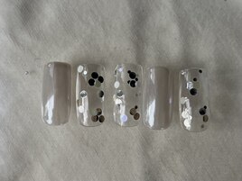 クリア×シルバーホロ