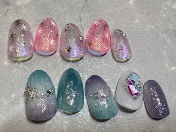 ティ-エヌ 元町店の写真/オフィスOKのシンプルデザインから華やかアートまで☆お手頃価格で飽きずにずーっと通える♪駐車場あり！