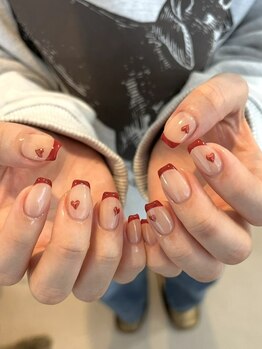 チエム(Chi em)の写真/【ミラーネイル¥7,700】上品&こなれ感たっぷりのトレンドネイルデザイン豊富★可愛いバレンタインネイルも