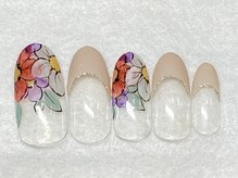 ネイルサロン 爪/春ネイル