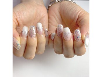 イーエムエー(e.m.a)/パラジェル/白グラ×ラメ