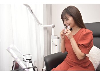 LBSホワイトニング 梅田店/セルフホワイトニング手順.3