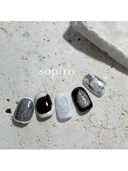 ソピーロ たかのこ店(sopiro)/6月【ニュアンスネイル】