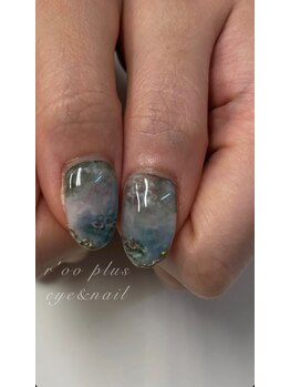 ループラス(r'oo plus)/アートネイル/design/ジェル