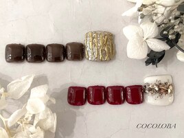 ミラー/ボルドー/ブラウン