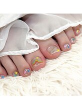 ネイルブレイク リリア(Nail Break lilia)/レインボーフラワー