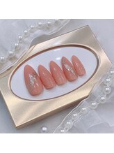 ネイルポット(Nail Pot)/Ｓ字ラメライン