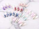  塗りかけニュアンスネイル