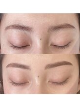 サロンドゥリュール 中目黒店(Salon de lueur)/Eyebrow wax +eyebrow color
