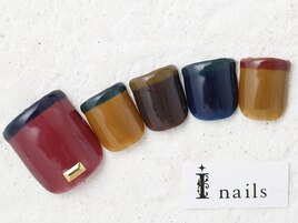 カラフルくすみフット
