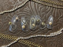 ネイル ミミュー(Nail Mimyu)/ワイヤーパールネイル