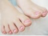 フットネイル【ワンカラーならフレンチ/グラデもOK】ケア付き！¥3850→¥3300