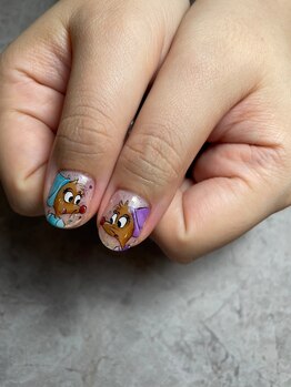 ty 表参道/キャラクターネイル