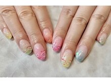 ネイル アイラッシュ 彩 熊谷店/カラフルヨーヨー