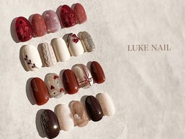 バレンタインネイル 2025 冬