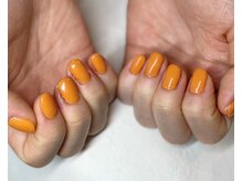 ラヴィネイル(La Vie Nail)/ワンカラー/マスタードオレンジ