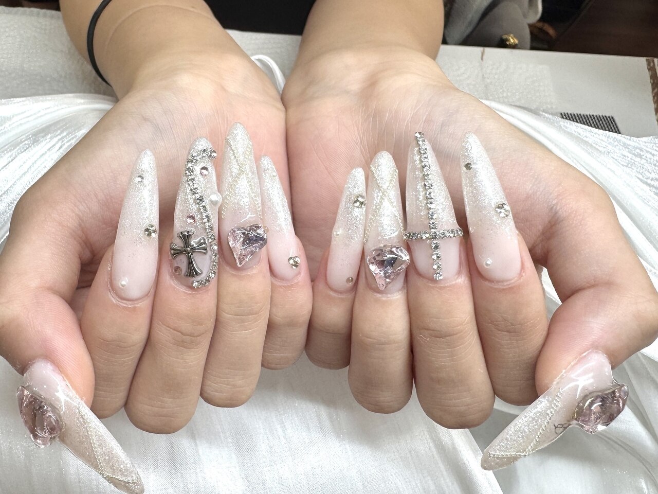 透明感×ストーンクロスデザイン：PG012903438｜ザ ネイル(The