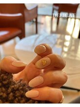 デリカ(DELICAT)/大人艶ベージュ/ ゴールドハート