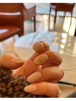 デリカ(DELICAT)/大人艶ベージュ/ ゴールドハート