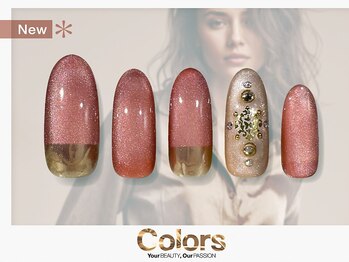 カラーズ広尾 ネイルラウンジ(Colors Hiroo Nail Lounge)/マグネット ジュエリー アート