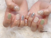シナモンネイル(cinnamonnail)/キラキラネイル